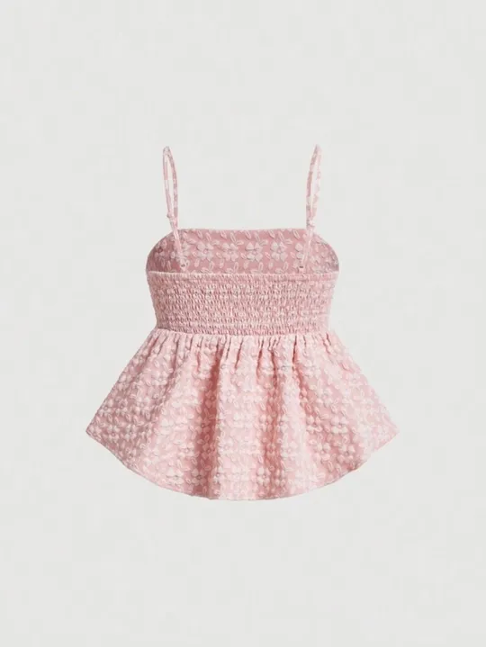 Ruffle Cami Top view 1