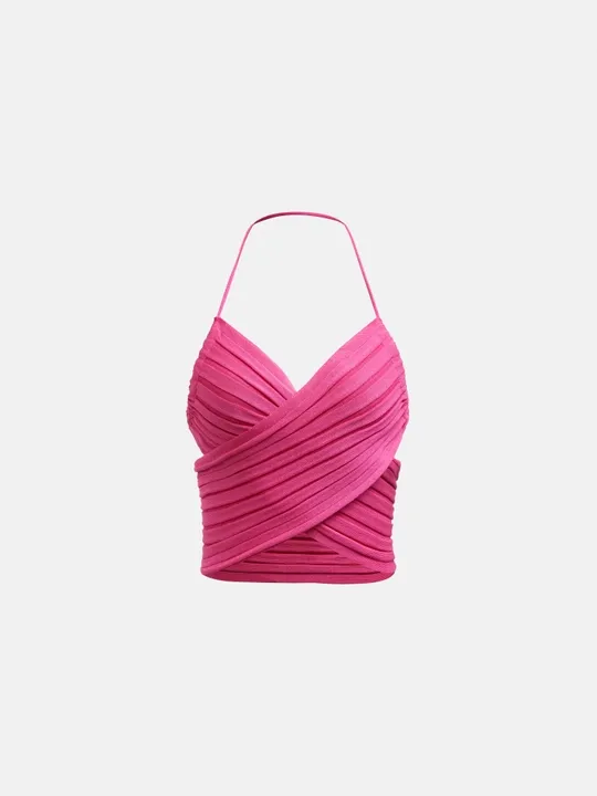 Crisscross Halter Top