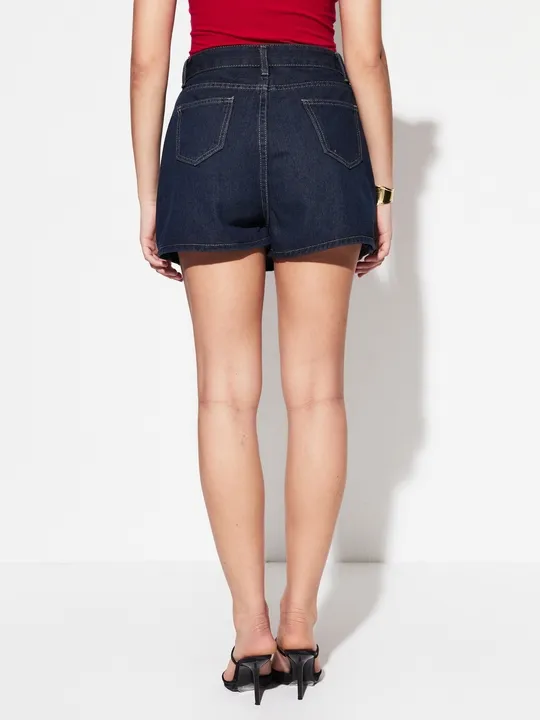 Denim A-Line Skirt view 2