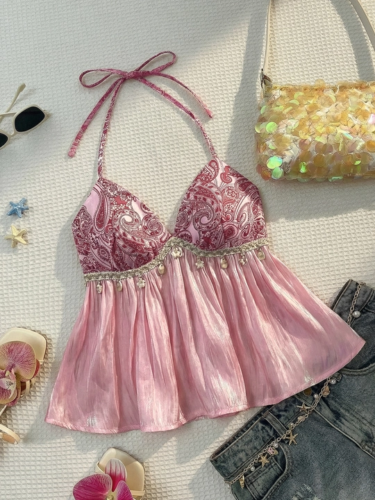 Gathered Halter Top