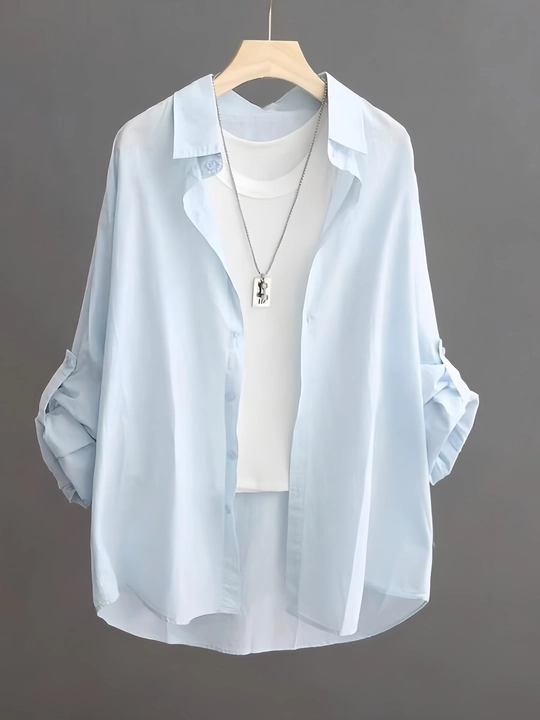 Button Placket Blouse