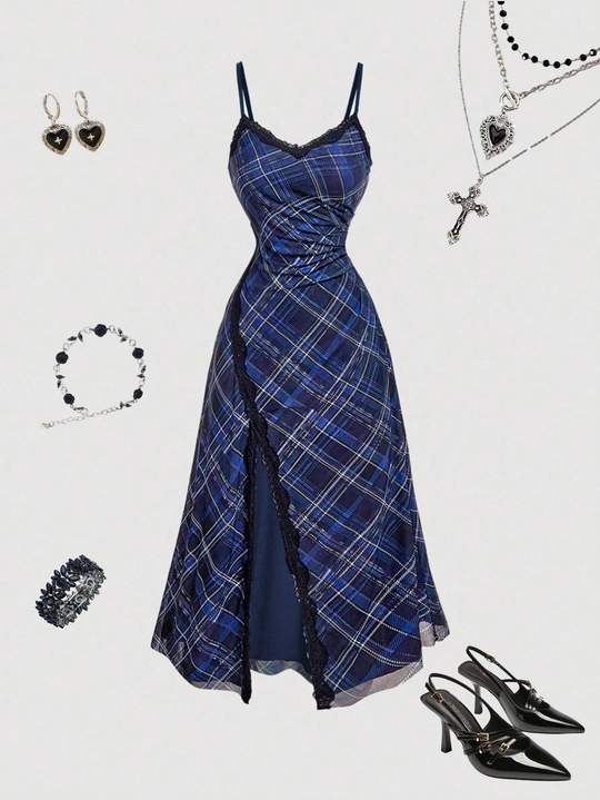 Slit Slip Dress