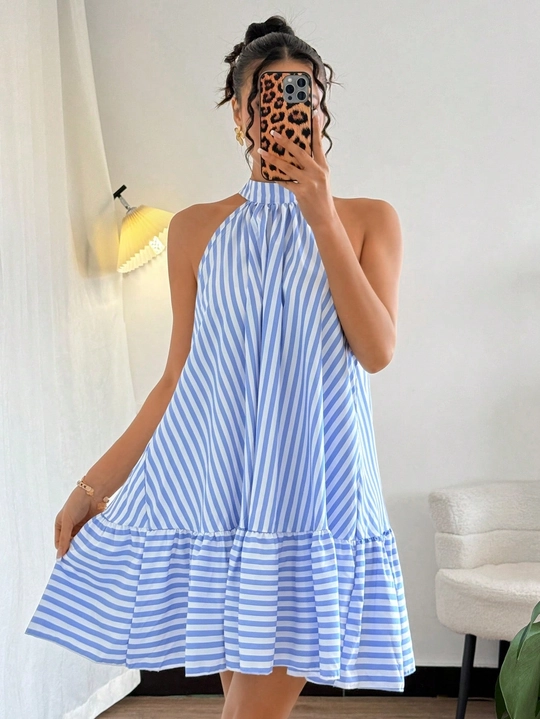 Backless Tunic Dress